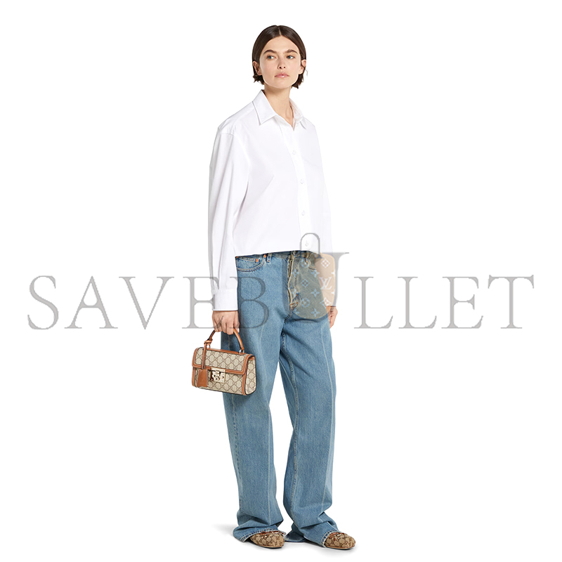 G*u*i padlock small top handle bag ‎838999 (20*13*8cm)